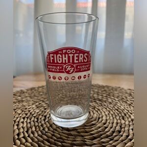 Foo Fighters Wrigley 2015 Pint Glass